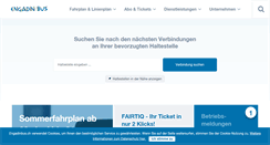 Desktop Screenshot of engadinbus.ch